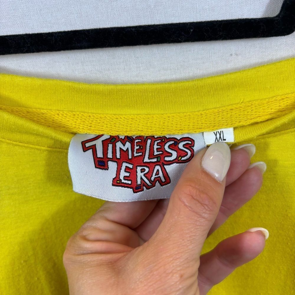 Ladies Timeless Era Brand Yellow Long Sleeve Print T-Shirt Size‎ XXL - Picture 8 of 9